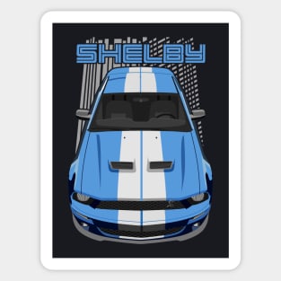Mustang Shelby GT500 2007-2009-blue Sticker